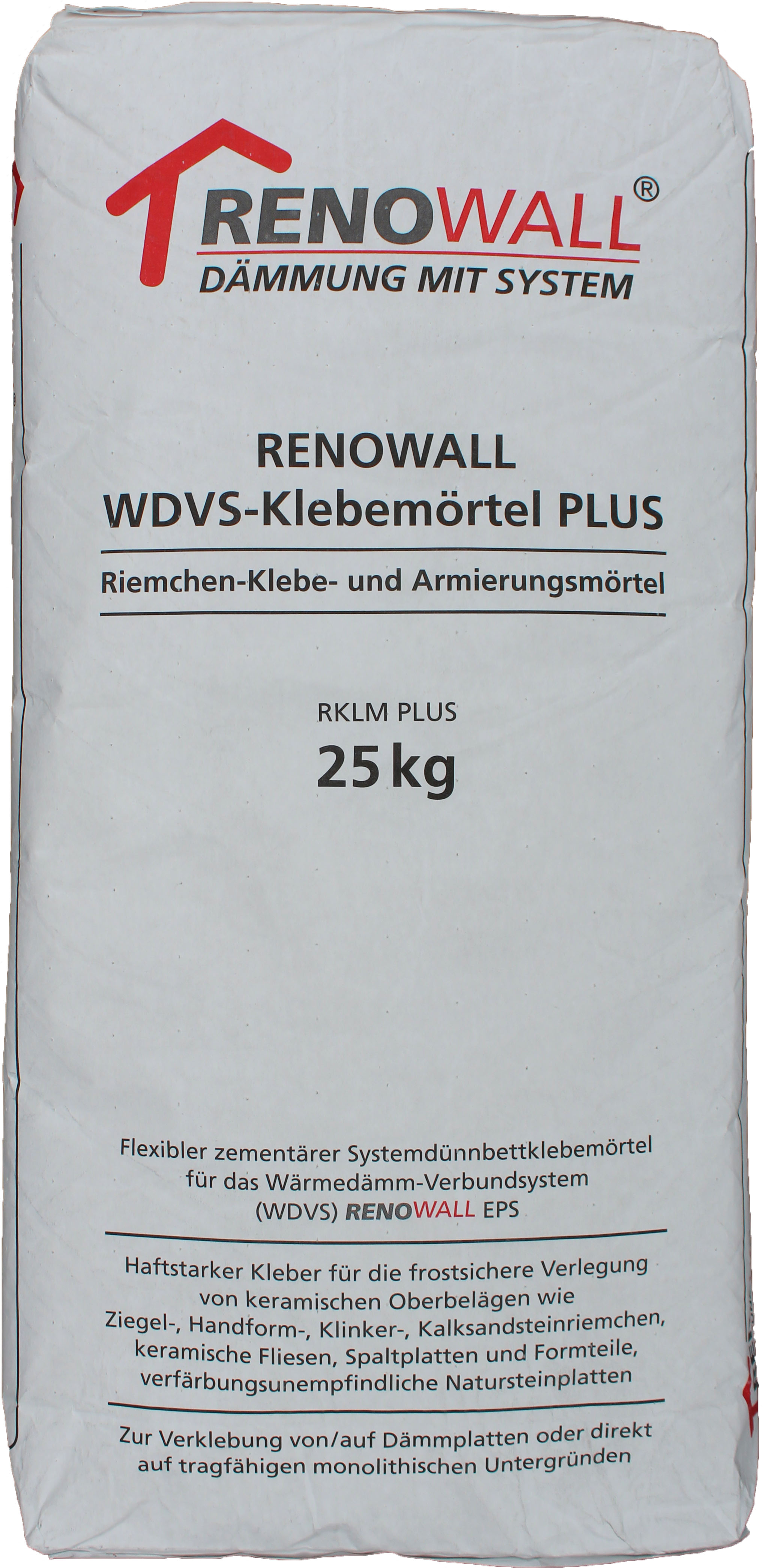 Renowall WDVS Klebemörtel Plus/ 25 Kg
