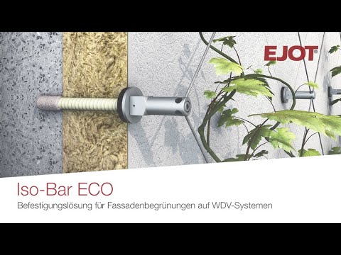 EJOT Iso-Bar ECO Begrünungssystem